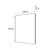 Sapho PIRI lustro z oświetleniem LED 50x70cm PR500