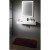 Sapho SORT lustro z oświetleniem LED 47x70cm czarny mat ST047