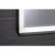 Sapho SORT lustro z oświetleniem LED 47x70cm czarny mat ST047