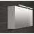 Sapho CLOE szafka z lustrem z oświetleniem LED 100x50x18cm biała CE100-0030