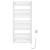 Aqualine ORBIT-E grzejnik elektryczny obły 600x1320 mm 600 W biały ILEO36T