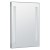 Aqualine Lustro z oświetleniem LED 60x80cm wyłącznik ATH6