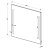 Aqualine Lustro z oświetleniem LED 100x80cm wyłącznik ATH7
