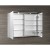 Sapho MIRRÓ szafka z lustrem oświetlenie LED 100x70x16cm biała MC100-0030