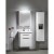 Sapho LUCIE szafka z lustrem z oświetleniem LED 55x70x17cm biała LU055-0030