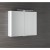 Sapho LUCIE szafka z lustrem z oświetleniem LED 86x70x17cm biała LU085-0030
