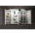 Sapho RIWA szafka z lustrem oświetlenie LED 3 drzwiczki 121x70x17cm biały połysk RIW120-0030