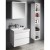 Sapho LINEX szafka z lustrem oświetlenie LED 60x70x15cm lewa/prawa biała LX060-0030