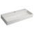 Sapho QUADRADO umywalka betonowa z odpływem 96x44cm biały piaskowiec AR467