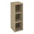 Sapho ESPACE szafka otwarta z półkami 20x60x22cm wiąz Bardini ESC140-1313