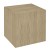 Sapho ESPACE szafka 35x35x32cm 1 drzwi lewa/prawa wiąz Bardini ESC730-1313