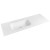 Sapho TREOS umywalka 131.6x513 cm Rockstone lewy biały mat TS132-0101-L