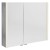 Sapho ALIX szafka z lustrem oświetlenie LED 86x70x17.5cm dąb srebrny AX186-0011