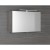 Sapho CLOE szafka z lustrem z oświetleniem LED 80x50x18cm dąb srebrny CE080-0011