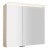 Sapho LINEX szafka z lustremoświetlenie LED 80x70x15cm wiąz Bardini LX080-0013