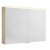 Sapho LINEX szafka z lustrem oświetlenie LED 100x70x15cm wiąz Bardini LX100-0013