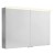 Sapho LINEX szafka z lustrem oświetlenie LED 100x70x15cm dąb srebrny LX100-0011