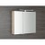 Sapho MIRRÓ szafka z lustrem z oświetleniem LED 80x70x16cm wiąz Bardini MC080-0013