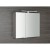 Sapho MIRRÓ szafka z lustrem z oświetleniem LED 80x70x16cm dąb srebrny MC080-0011