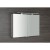 Sapho MIRRÓ szafka z lustrem z oświetleniem LED 100x70x16cm dąb srebrny MC100-0011