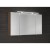 Sapho MIRRÓ szafka z lustrem oświetlenie LED 3 drzwiczki 120x70x16cm sosna rustykalna MC121-0016