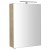 Sapho RIWA szafka z lustrem oświetlenie LED 50x70x17cm wiąz Bardini RIW050-0013