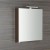 Sapho RIWA szafka z lustrem oświetlenie LED 50x70x17cm sosna rustykalna RIW050-0016