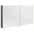 Sapho ALIX szafka z lustrem oświetlenie LED 2x drzwiczki 126x70x17.5cm sosna rustykalna AX126-0016