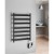 Sapho ELIAS elektryczna suszarka na ręczniki 490x730x110mm 105W czarny mat EB550