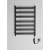 Sapho ELIAS elektryczna suszarka na ręczniki 490x730x110mm 105W czarny mat EB550