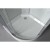Aqualine AIGO Brodzik 900x900 mm akcesoria syfon uchwyt prysznicowy i prysznic część 1/4 YB93-1
