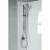 Aqualine AIGO Brodzik 900x900 mm akcesoria syfon uchwyt prysznicowy i prysznic część 1/4 YB93-1