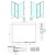 Polysan EASY LINE kabina prysznicowa 1600x900mm lewa/prawa EL1815EL3315