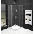Gelco SIGMA SIMPLY kabina prysznicowa 900x900 mm wejście z rogu szkło czyste GS2190GS2190