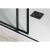 Polysan ALTIS LINE BLACK kabina prysznicowa 900x900 mm wejście z rogu szkło czyste AL1592BAL1592B