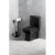 CREAVIT LARA kompakt WC odpływ poziomy/pionowy czarny mat LR360