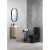 CREAVIT LARA kompakt WC odpływ poziomy/pionowy czarny mat LR360