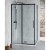 Polysan ALTIS LINE BLACK prostokątna kabina prysznicowa 1500x900 mm wariant L/P AL4212BAL6012B