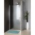 Aqualine PILOT drzwi prysznicowe obrotowe 800mm PT080