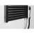 Aqualine TONDI-E grzejnik elektryczny 450x970 mm 300 W czarny mat DE456T