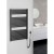 Aqualine TONDI-E grzejnik elektryczny 600x970 mm 400 W czarny mat DE466T