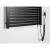 Aqualine TONDI-E grzejnik elektryczny 600x970 mm 400 W czarny mat DE466T