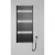 Aqualine TONDI-E grzejnik elektryczny 600x1330 mm 600 W czarny mat DE486T
