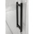 Gelco VOLCANO BLACK kabina prysznicowa 1300x900mm wariant L/P GV1413GV3490