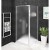 Gelco SIGMA SIMPLY kabina prysznicowa 800x900mm drzwi obrotowe L/P szkło brick GS3888GS4390