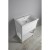 Aqualine ETIDE szafka umywalkowa 61.5x85x44 cm biały mat ET615