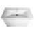 Aqualine ALTAIR szafka umywalkowa 86.5x60x45cm biała AI290