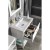 Aqualine ETIDE szafka umywalkowa 71.5x85x44 cm biały mat ET725