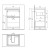 Aqualine ALTAIR szafka umywalkowa 52x72.5x45cm dąb emporio AI355