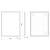 Aqualine TAURI lustro z oświetleniem LED 60x80cm TW260